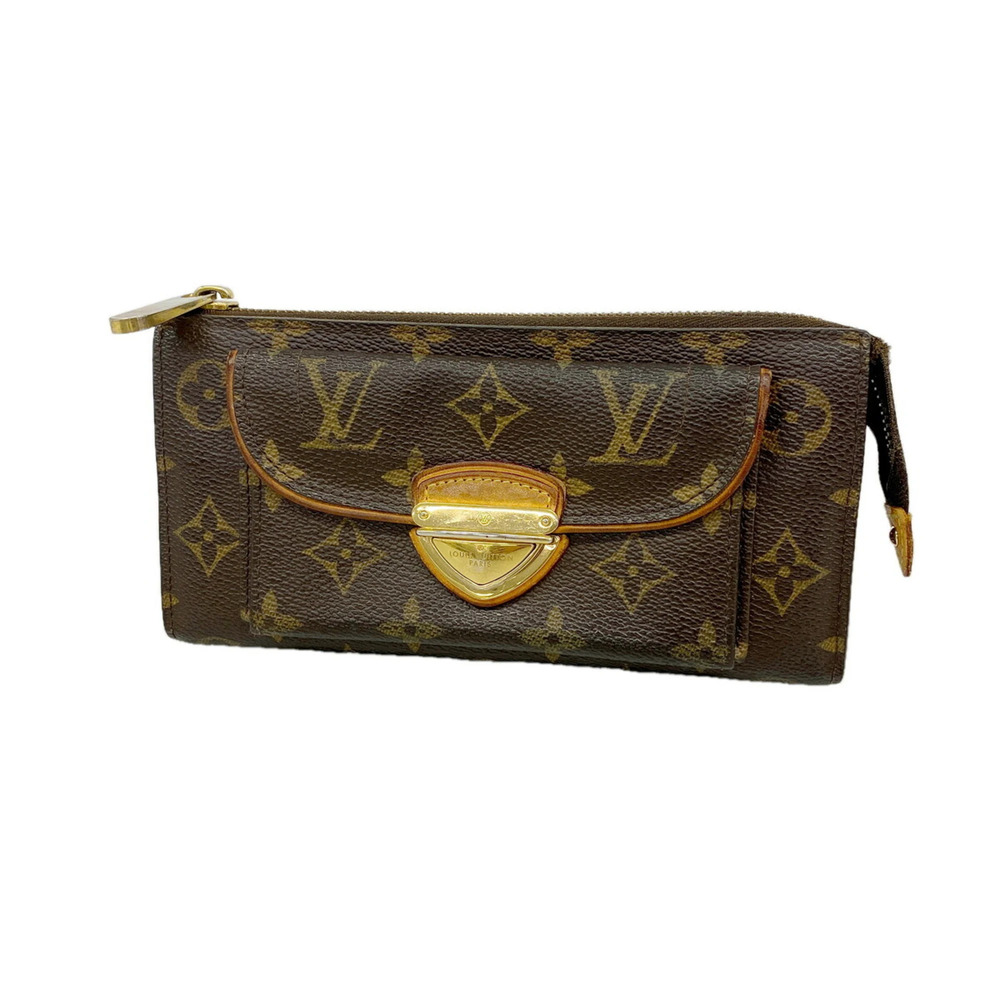 Louis Vuitton Monogram Portefeuille Astrid Long Wallet M61781 Brown Women's